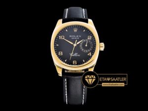 ROLCEL071E - Cellini Date YGLE Black NumSticks Asia 2824 - 09.jpg